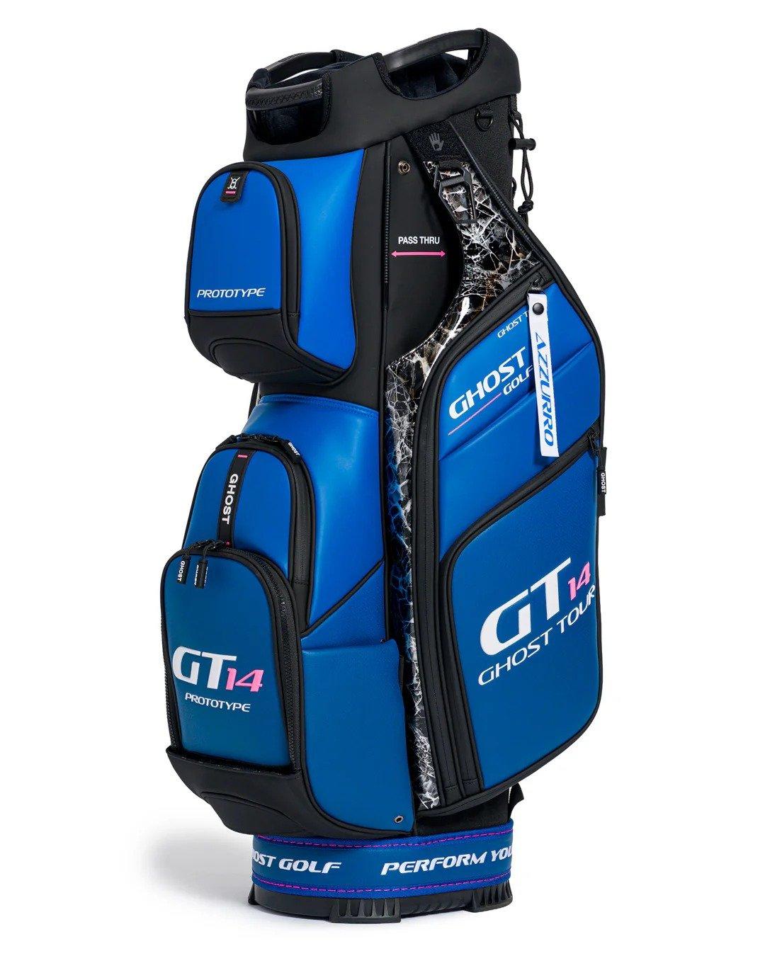 Limited Edition - GT-14 Cart Bag - Azzurro | GHOST GOLF | Golf